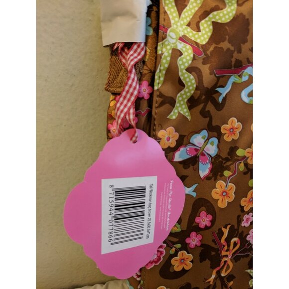 Brown Carry all blue Pip Studio purse - Picture 2 of 4